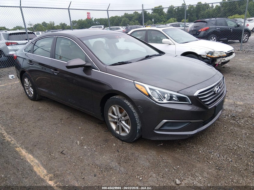 2016 Hyundai Sonata VIN 5NPE24AF1GH339941 IAAI salvage auction — NORMAL WEAR, Original (Kentucky), sold $1,525 on 2026-08-02 (photo 1)