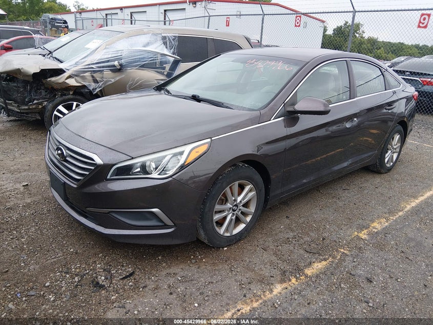 2016 Hyundai Sonata VIN 5NPE24AF1GH339941 IAAI salvage auction — NORMAL WEAR, Original (Kentucky), sold $1,525 on 2026-08-03 (photo 2)