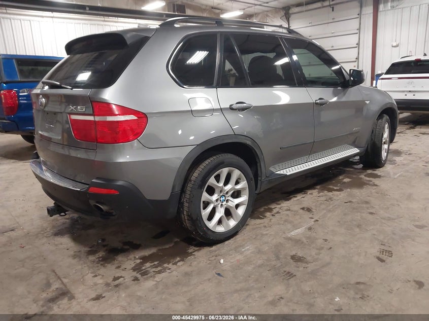 2009 BMW X5 VIN 5UXFE43529L275308 IAAI salvage auction — HAIL, Salvage (Iowa), sold $825 on 2026-07-10 (photo 4)
