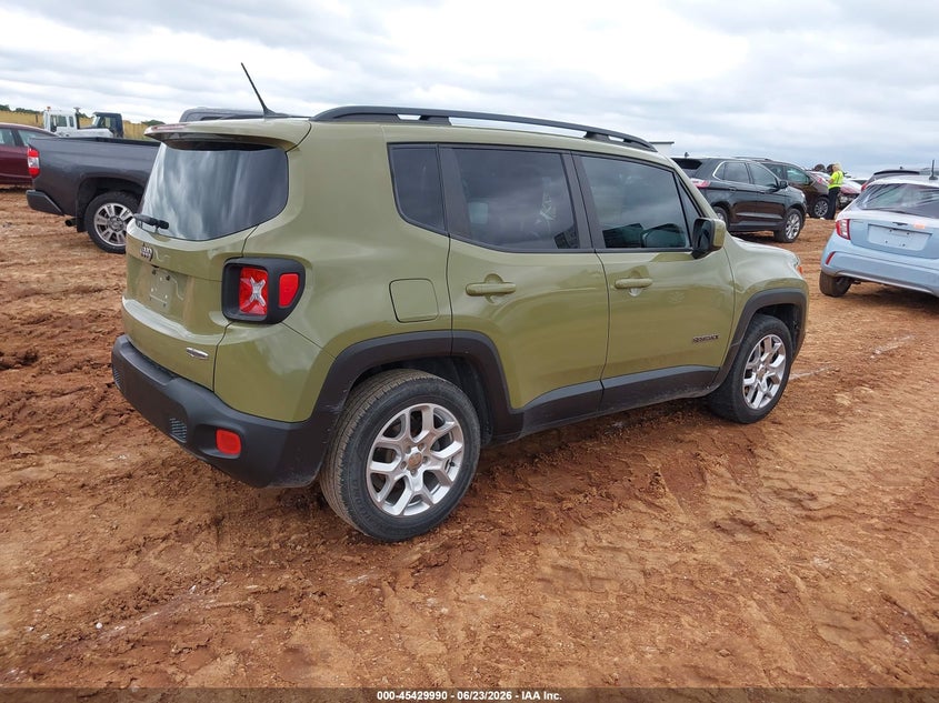 2015 Jeep Renegade VIN ZACCJABT2FPB82651 IAAI salvage auction — HAIL, Clear (Missouri), sold $2,350 on 2026-08-17 (photo 4)