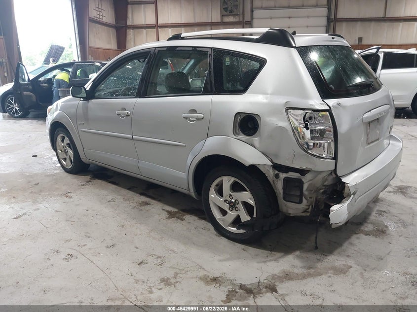 2005 Pontiac Vibe VIN 5Y2SL63895Z420878 IAAI salvage auction — FRONT & REAR, Mv-907A (New York), sold $325 on 2026-07-22 (photo 3)