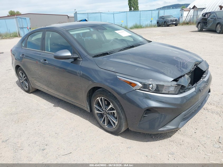 2024 Kia Forte VIN 3KPF24AD7RE768477 IAAI salvage auction — FRONT END, Enterprise Vehicles Clear Only (Texas), sold $8,200 on 2026-07-16 (photo 1)