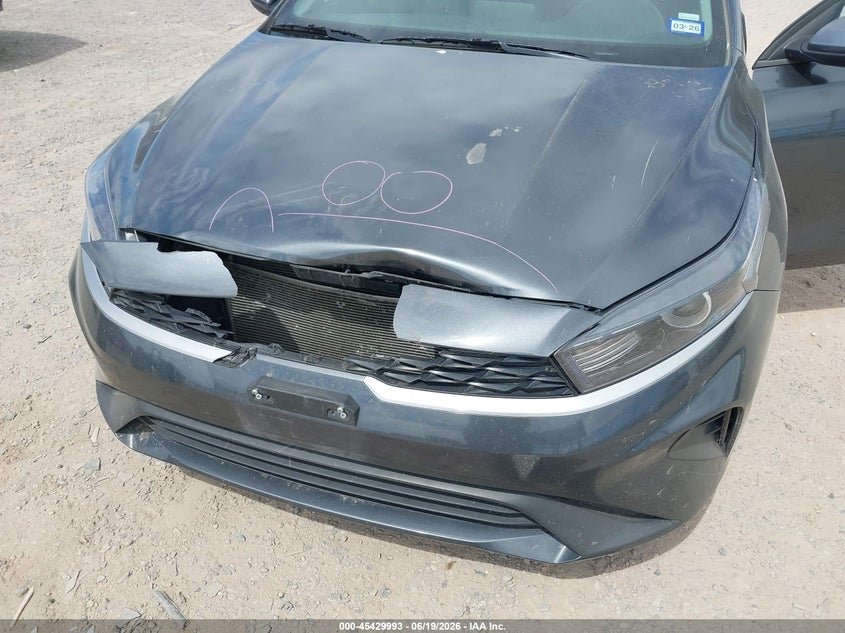 2024 Kia Forte VIN 3KPF24AD7RE768477 IAAI salvage auction — FRONT END, Enterprise Vehicles Clear Only (Texas), sold $8,200 on 2026-07-16 (photo 6)