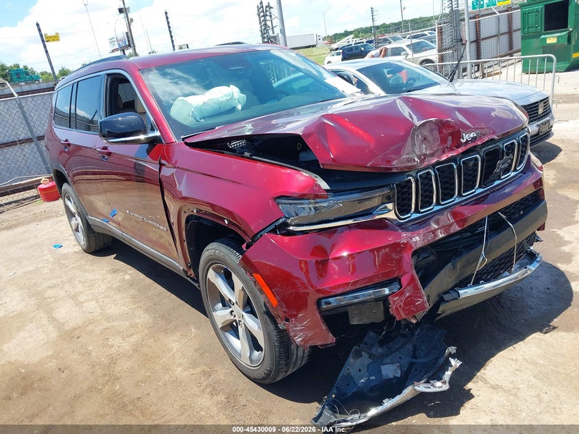 2025 Jeep Grand cherokee VIN 1C4RJKBG8S8639998 — IAAI salvage auction photo
