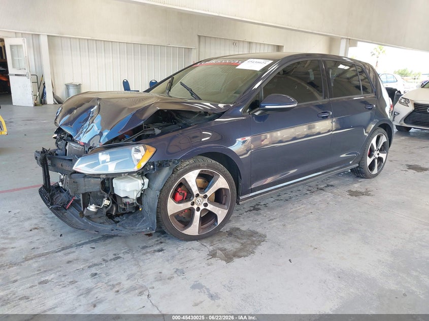 2017 Volkswagen Golf gti VIN 3VW5T7AU4HM033466 IAAI salvage auction — NORMAL WEAR, Clear (Florida), sold $2,950 on 2026-07-08 (photo 2)