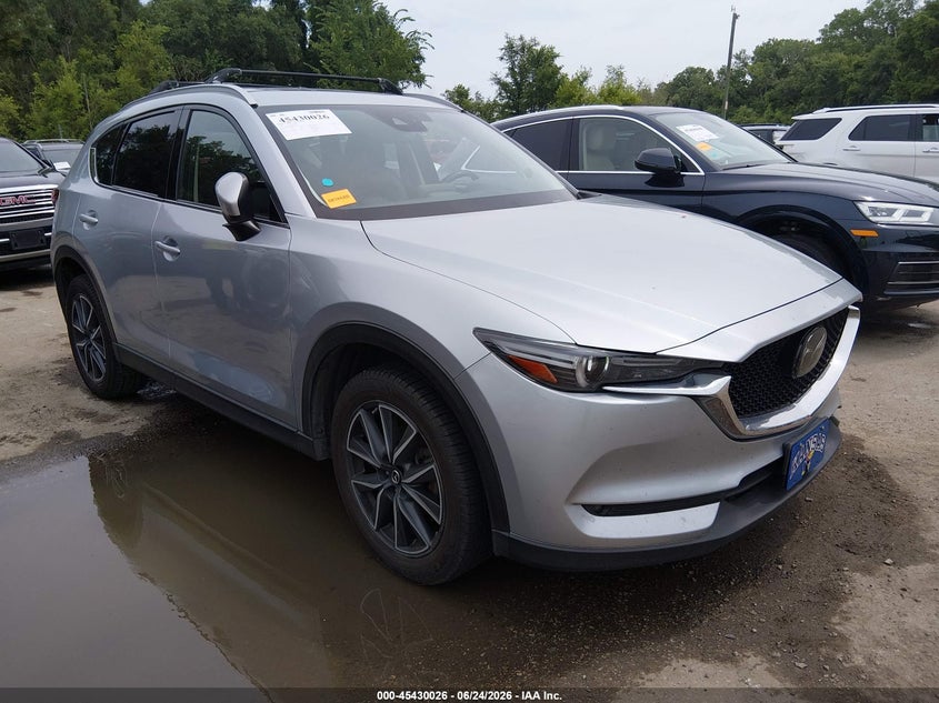 2018 Mazda Cx-5 VIN JM3KFADM9J0330741 IAAI salvage auction — ENGINE BURN, Salvage (Kansas), sold $2,100 on 2026-07-22 (photo 1)