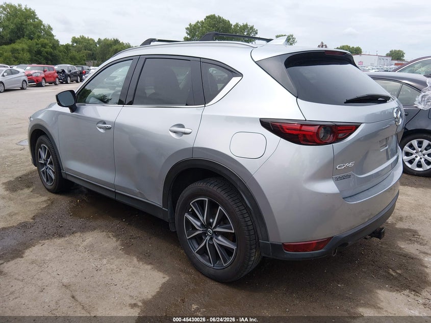 2018 Mazda Cx-5 VIN JM3KFADM9J0330741 IAAI salvage auction — ENGINE BURN, Salvage (Kansas), sold $2,100 on 2026-07-22 (photo 3)