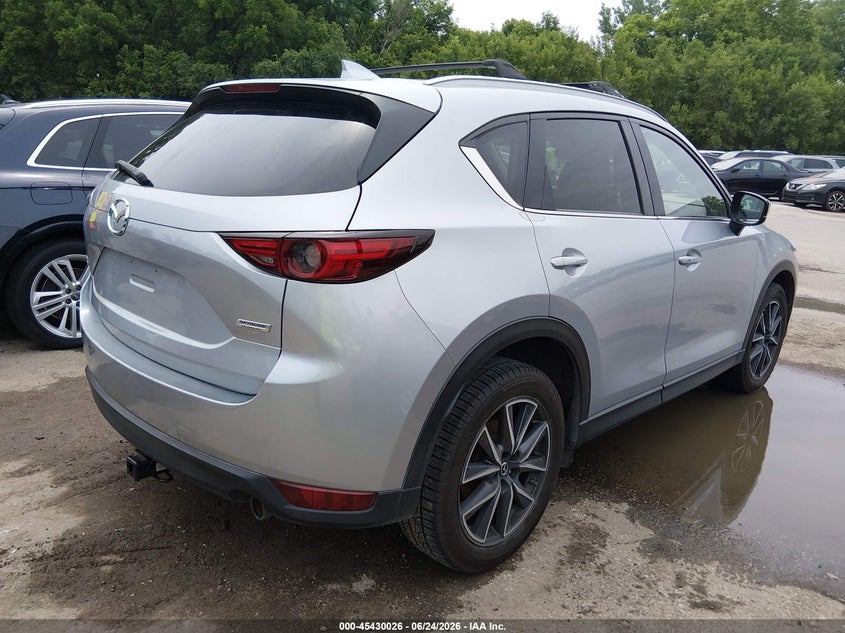2018 Mazda Cx-5 VIN JM3KFADM9J0330741 IAAI salvage auction — ENGINE BURN, Salvage (Kansas), sold $2,100 on 2026-07-22 (photo 4)