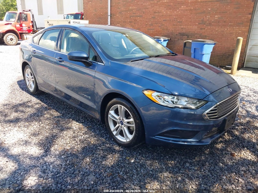 2018 Ford Fusion VIN 3FA6P0UU7JR273687 IAAI salvage auction — NORMAL WEAR, Sf97 (New York), sold $10,100 on 2026-07-23 (photo 1)