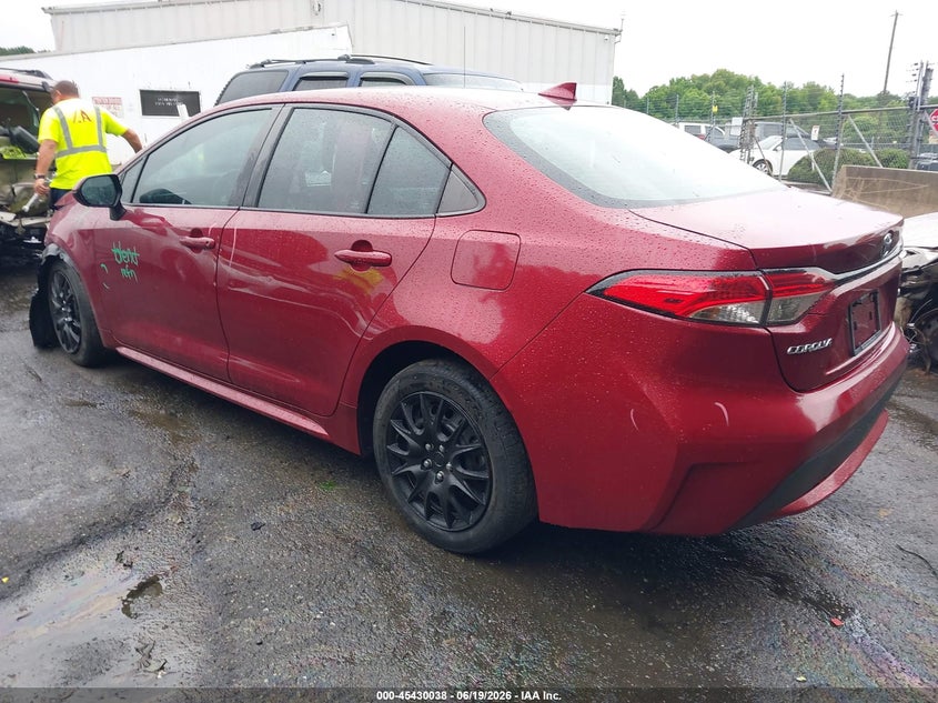 2022 Toyota Corolla VIN 5YFEPMAE4NP310104 IAAI salvage auction — FRONT END, Salvage (North Carolina), sold $4,450 on 2026-07-30 (photo 3)