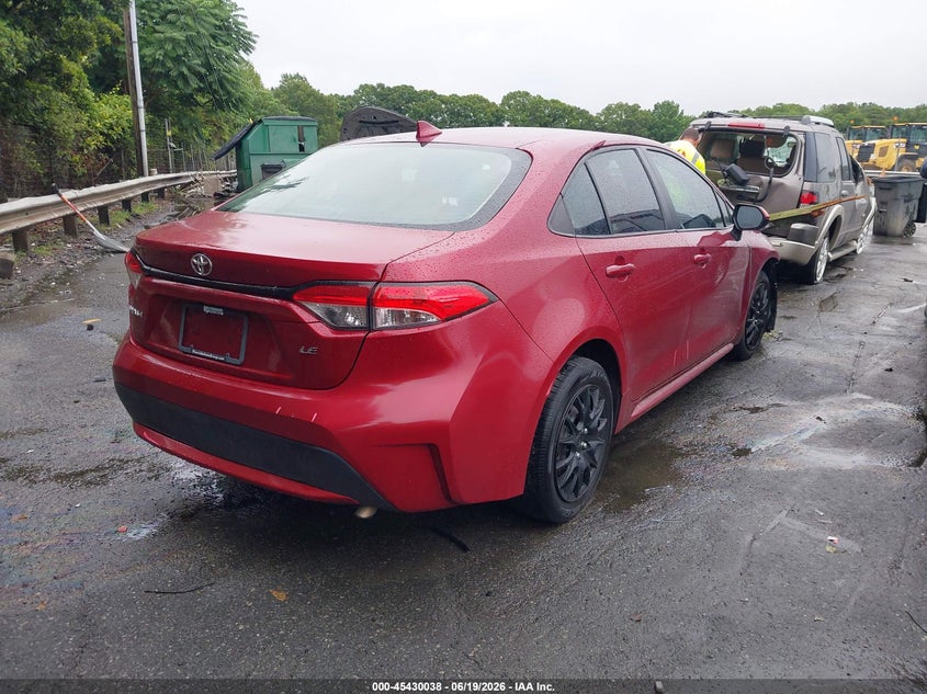 2022 Toyota Corolla VIN 5YFEPMAE4NP310104 IAAI salvage auction — FRONT END, Salvage (North Carolina), sold $4,450 on 2026-07-30 (photo 4)