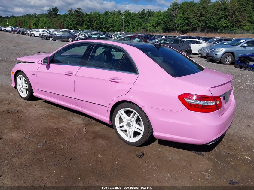 2012 Mercedes-benz E-klasse VIN WDDHF8JB3CA628820 IAAI salvage auction — RIGHT FRONT, Salvage (Massachusetts), sold $925 on 2026-07-24 (photo 3)