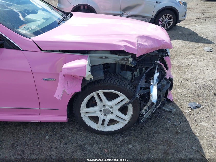 2012 Mercedes-benz E-klasse VIN WDDHF8JB3CA628820 IAAI salvage auction — RIGHT FRONT, Salvage (Massachusetts), sold $925 on 2026-07-24 (photo 6)
