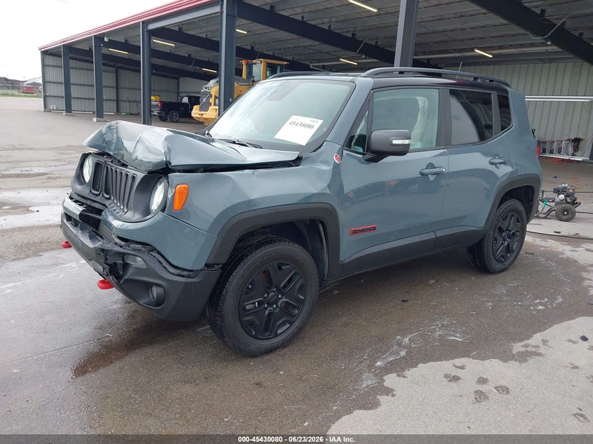 2018 Jeep Renegade VIN ZACCJBCB2JPH00987 IAAI salvage auction — FRONT END, Salvage (Nebraska), sold $25 on 2026-07-23 (photo 2)