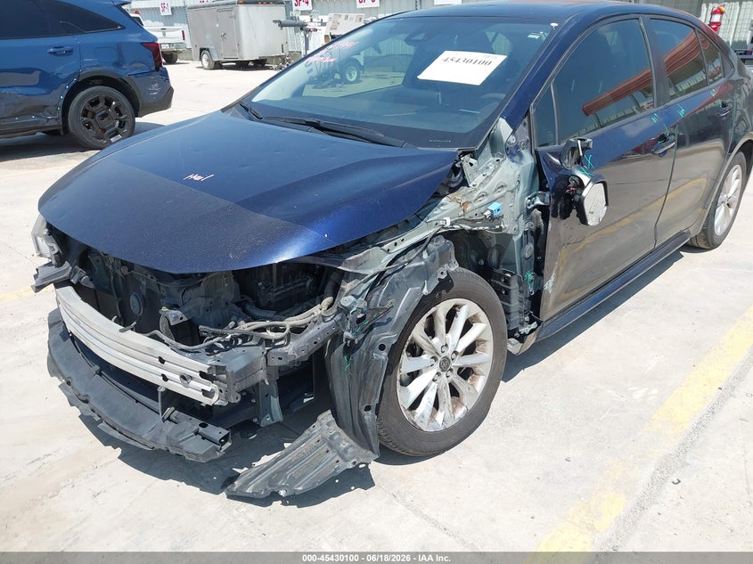 2020 Toyota Corolla VIN JTDHPRAEXLJ047290 IAAI salvage auction — SUSPENSION, Salvage (Texas), sold $4,800 on 2026-07-13 (photo 6)