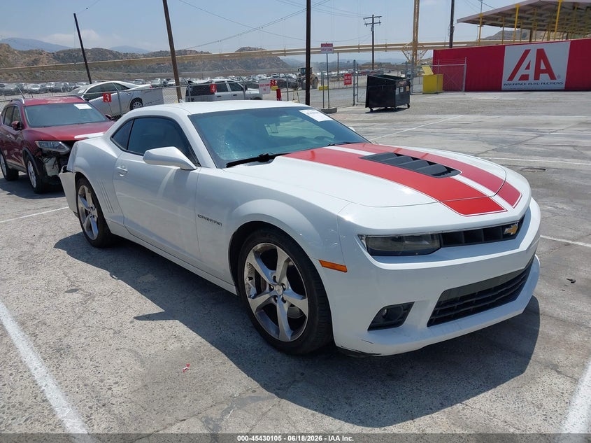 2015 Chevrolet Camaro VIN 2G1FJ1EW4F9223787 — IAAI salvage auction photo