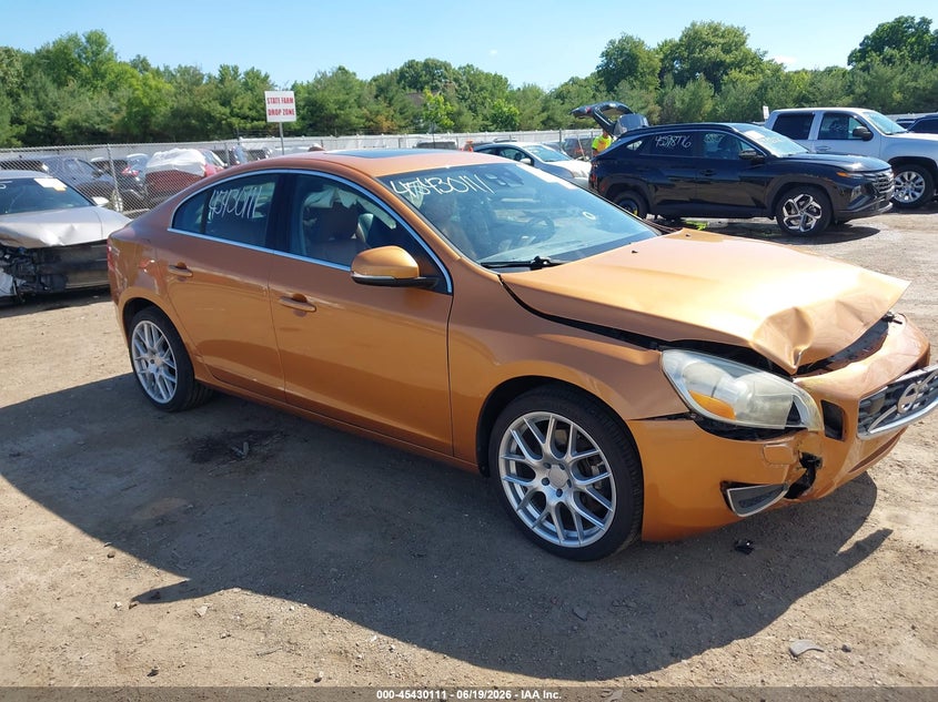 2011 Volvo S60 VIN YV1902FH0B2000677 IAAI salvage auction — FRONT END, Clear (Indiana), sold $400 on 2026-07-21 (photo 1)