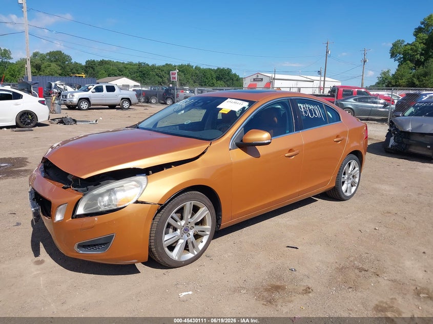 2011 Volvo S60 VIN YV1902FH0B2000677 IAAI salvage auction — FRONT END, Clear (Indiana), sold $400 on 2026-07-21 (photo 2)