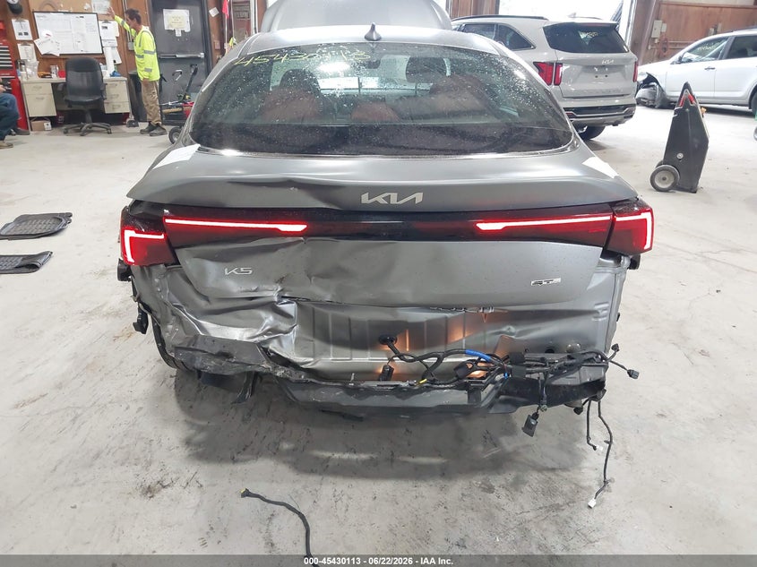 2026 Kia K5 VIN KNAG64J78T5441251 IAAI salvage auction — REAR END, Salvage Title, sold $10,800 on 2026-08-20 (photo 6)