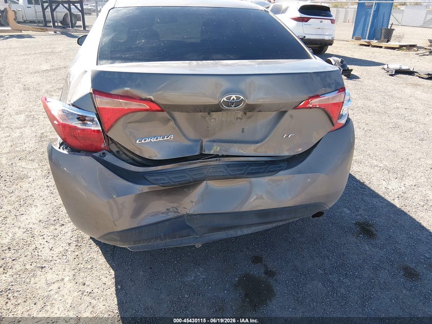 2017 Toyota Corolla VIN 5YFBURHEXHP732820 IAAI salvage auction — REAR END, Salvage (California), sold $2,550 on 2026-07-09 (photo 6)