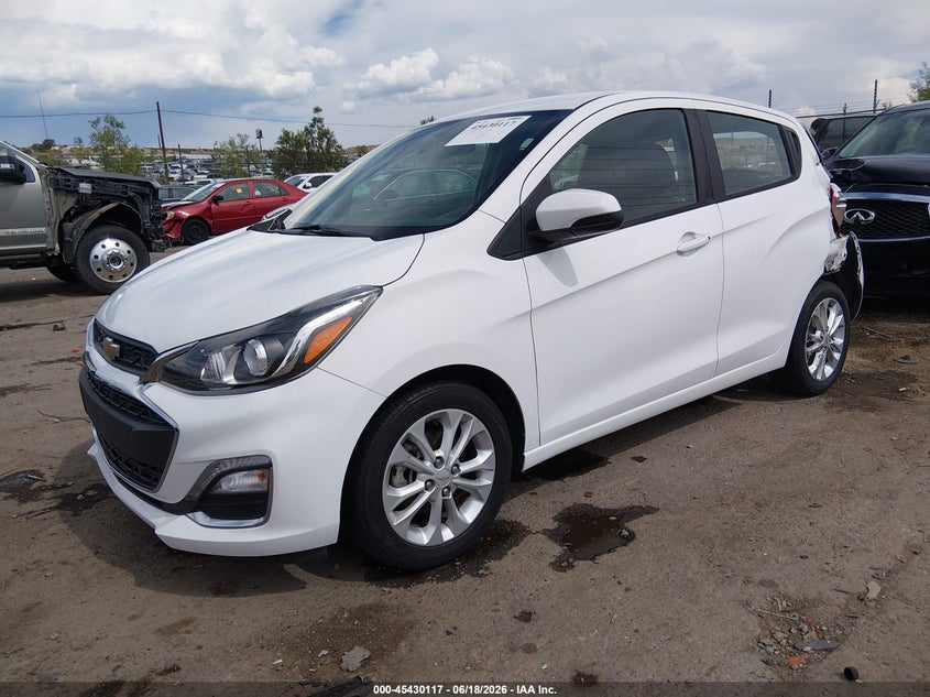 2021 Chevrolet Spark VIN KL8CD6SA0MC716856 IAAI salvage auction — REAR END, Salvage (New Mexico), sold $2,625 on 2026-07-20 (photo 2)