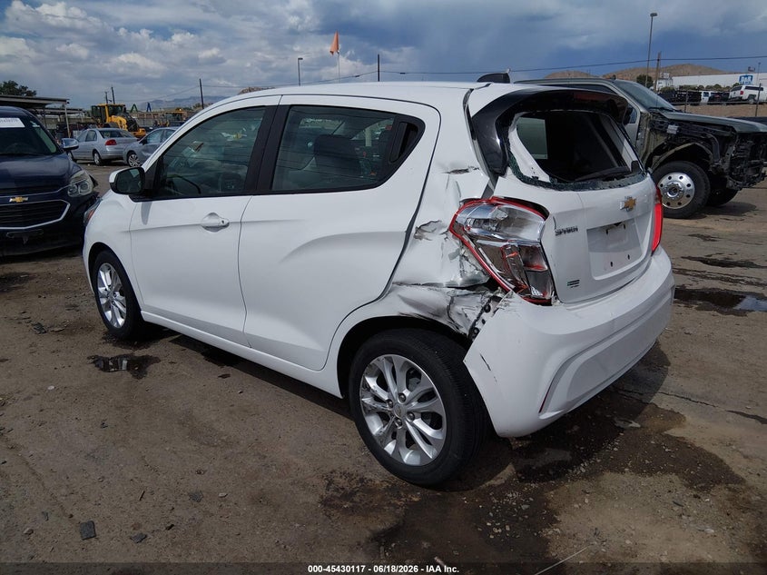 2021 Chevrolet Spark VIN KL8CD6SA0MC716856 IAAI salvage auction — REAR END, Salvage (New Mexico), sold $2,625 on 2026-07-20 (photo 3)