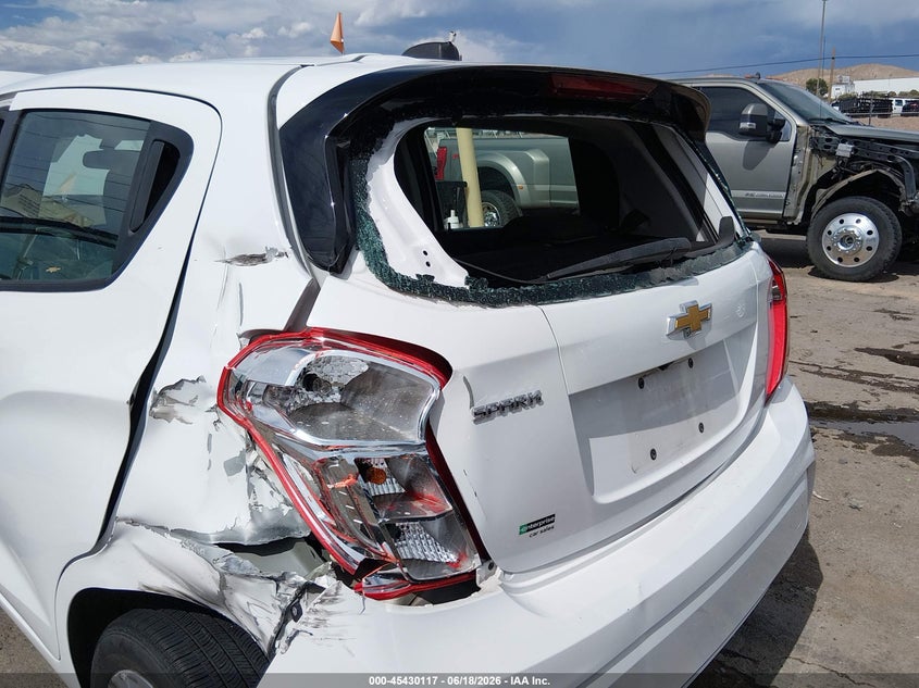 2021 Chevrolet Spark VIN KL8CD6SA0MC716856 IAAI salvage auction — REAR END, Salvage (New Mexico), sold $2,625 on 2026-07-20 (photo 6)