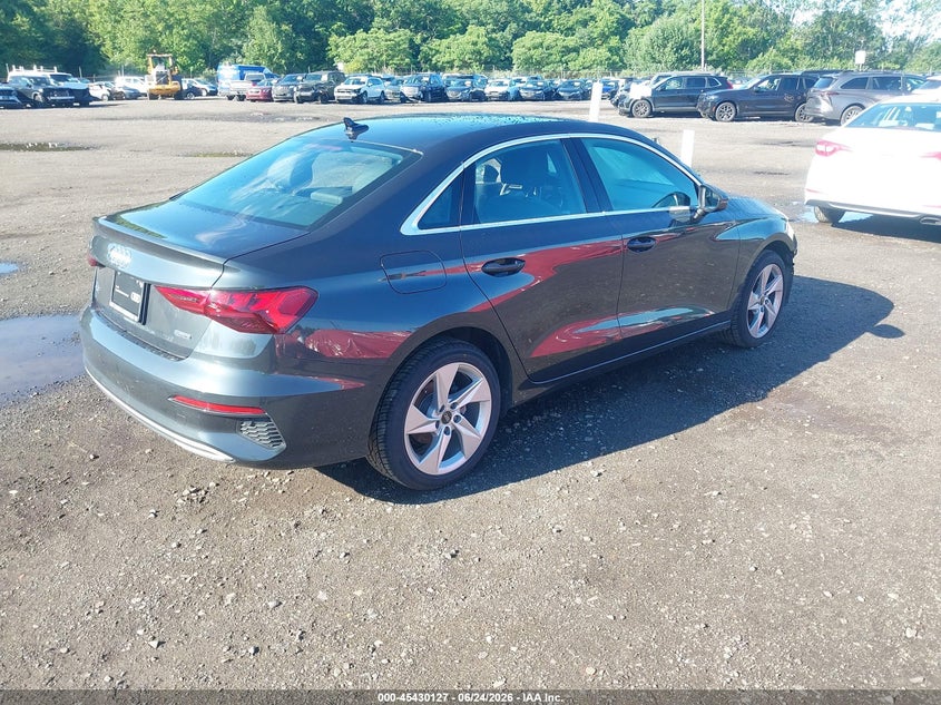 2023 Audi A3 VIN WAUGUDGY9PA139163 IAAI salvage auction — FRONT END, Salvage Title, sold $3,150 on 2026-07-29 (photo 4)
