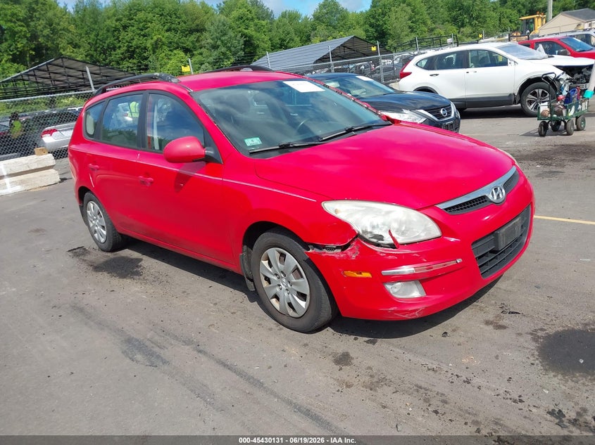 2010 Hyundai Elantra VIN KMHDC8AE3AU058062 IAAI salvage auction — RIGHT FRONT, Salvage (Connecticut), sold $450 on 2026-07-09 (photo 1)