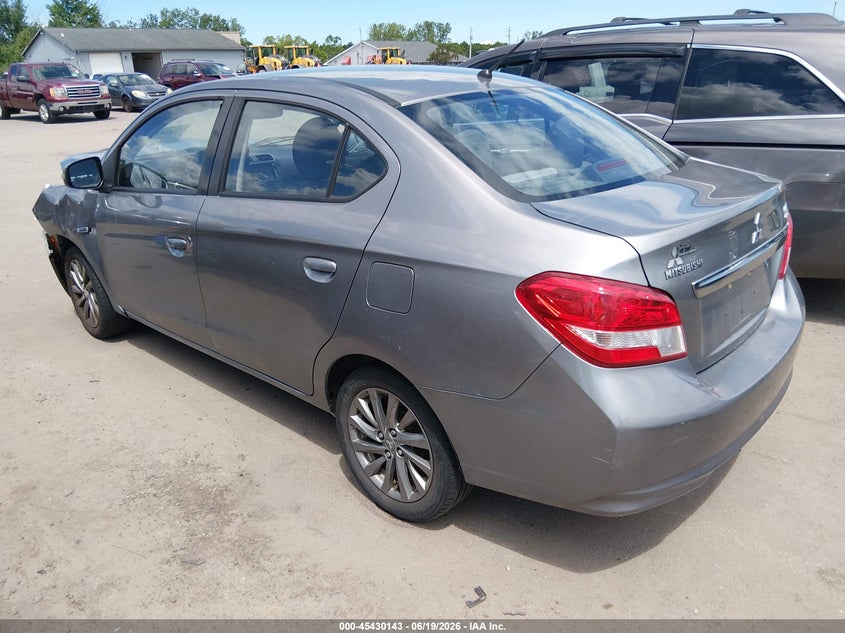 2017 Mitsubishi Mirage VIN ML32F4FJ6HH000468 IAAI salvage auction — FRONT END, Salvage (Ohio), sold $325 on 2026-07-14 (photo 3)