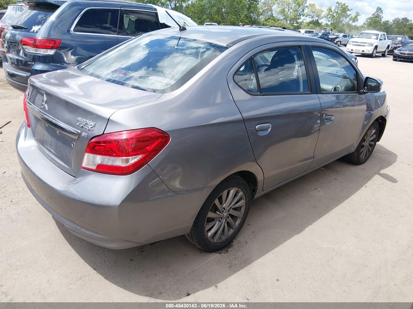 2017 Mitsubishi Mirage VIN ML32F4FJ6HH000468 IAAI salvage auction — FRONT END, Salvage (Ohio), sold $325 on 2026-07-14 (photo 4)