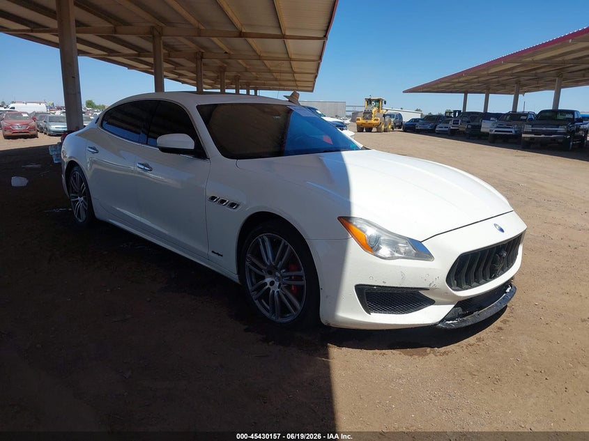 2017 Maserati Quattroporte VIN ZAM56RRS2H1225096 IAAI salvage auction — NORMAL WEAR, Clear (Arizona), sold $6,075 on 2026-07-14 (photo 1)
