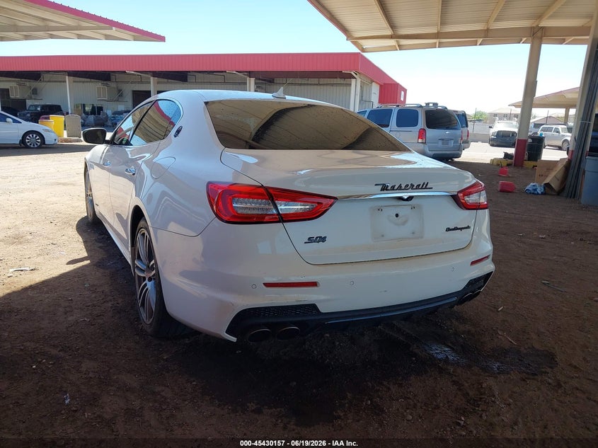 2017 Maserati Quattroporte VIN ZAM56RRS2H1225096 IAAI salvage auction — NORMAL WEAR, Clear (Arizona), sold $6,075 on 2026-07-14 (photo 3)