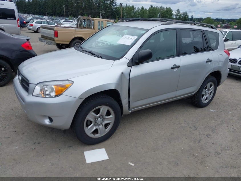 2008 Toyota Rav4 VIN JTMBD33V186071447 IAAI salvage auction — REAR END, Bill Of Sale (Washington), sold $2,025 on 2026-07-08 (photo 2)