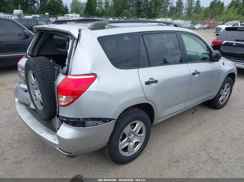 2008 Toyota Rav4 VIN JTMBD33V186071447 IAAI salvage auction — REAR END, Bill Of Sale (Washington), sold $2,025 on 2026-07-08 (photo 4)