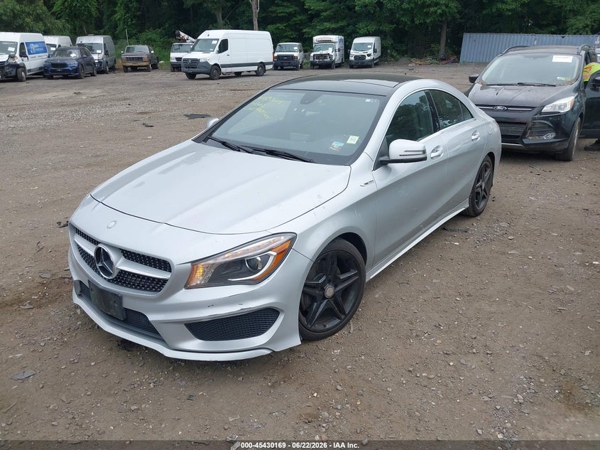2014 Mercedes-benz VIN WDDSJ4EB3EN040824 IAAI salvage auction — FRONT END, Mv-907A (New York), sold $1,625 on 2026-07-28 (photo 2)