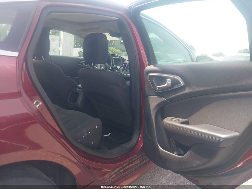 2015 Chrysler 200 VIN 1C3CCCAB5FN713773 IAAI salvage auction — REPOSSESSION, Nrc Lienholder Repossession Paperwork (Georgia), sold $425 on 2026-07-17 (photo 8)