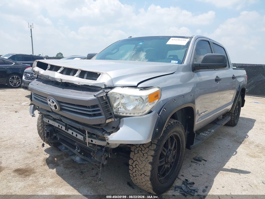 2014 Toyota Tundra VIN 5TFEM5F16EX080166 IAAI salvage auction — FRONT END, Original (Texas), sold $4,600 on 2026-07-31 (photo 2)