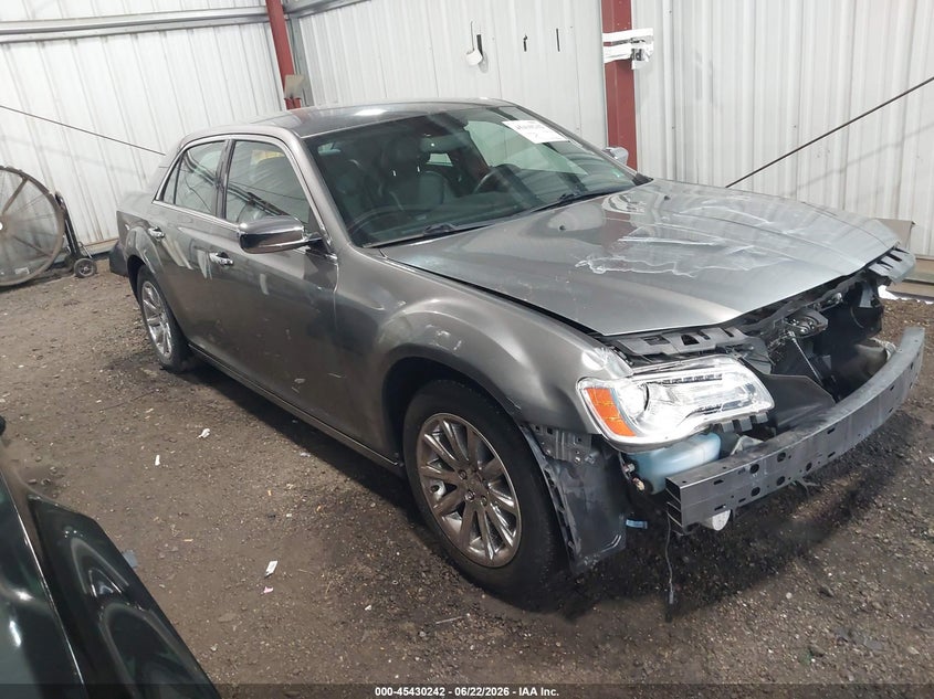 2012 Chrysler 300 VIN 2C3CCACG1CH249463 IAAI salvage auction — FRONT END, Wait Title, sold $1,250 on 2026-08-30 (photo 1)