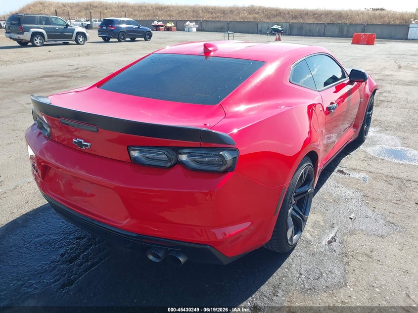 2019 Chevrolet Camaro VIN 1G1FE1R73K0138886 IAAI salvage auction — FRONT END, Salvage (California), sold $8,400 on 2026-07-10 (photo 4)