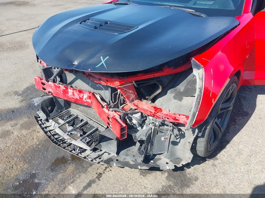 2019 Chevrolet Camaro VIN 1G1FE1R73K0138886 IAAI salvage auction — FRONT END, Salvage (California), sold $8,400 on 2026-07-10 (photo 6)