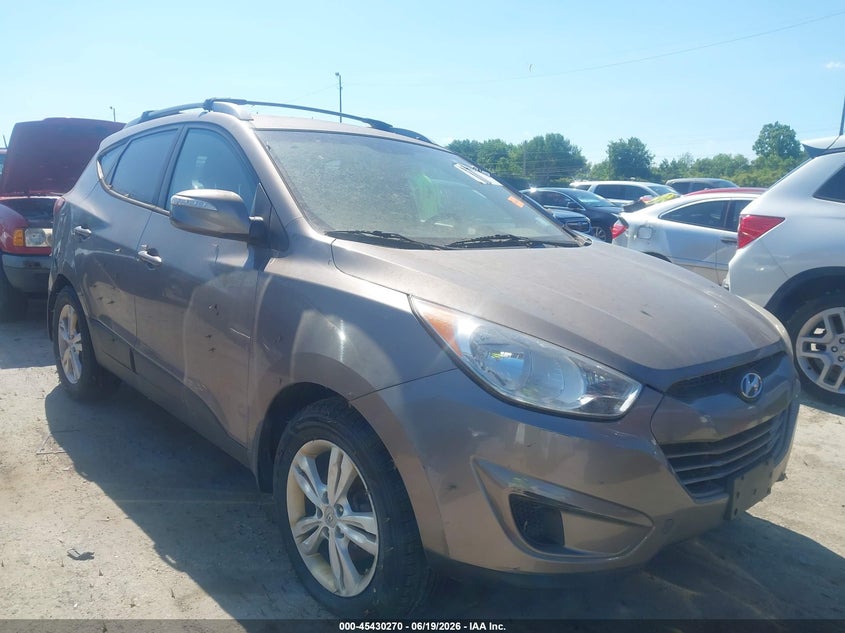 2012 Hyundai Tucson VIN KM8JU3AC3CU387249 IAAI salvage auction — NORMAL WEAR, Original (Ohio), sold $1,325 on 2026-07-21 (photo 1)