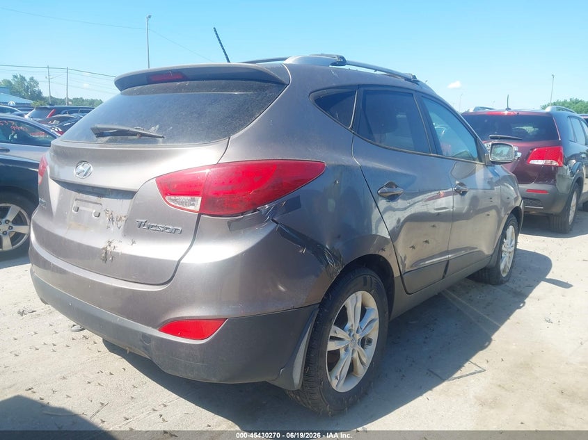 2012 Hyundai Tucson VIN KM8JU3AC3CU387249 IAAI salvage auction — NORMAL WEAR, Original (Ohio), sold $1,325 on 2026-07-21 (photo 4)