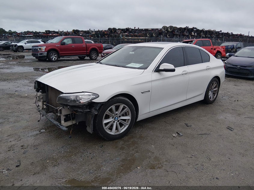 2015 BMW 5er VIN WBA5A5C50FD513920 IAAI salvage auction — FRONT END, Salvage Title, sold $1,500 on 2026-08-14 (photo 2)