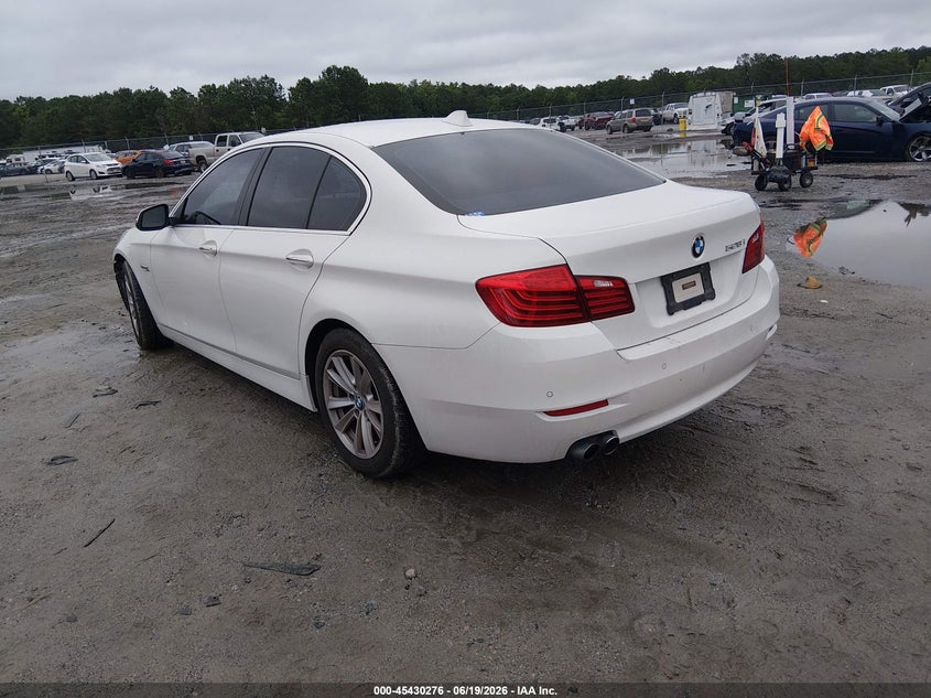 2015 BMW 5er VIN WBA5A5C50FD513920 IAAI salvage auction — FRONT END, Salvage Title, sold $1,500 on 2026-08-14 (photo 3)
