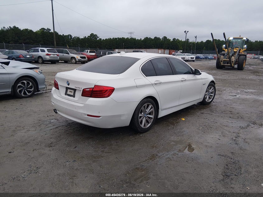 2015 BMW 5er VIN WBA5A5C50FD513920 IAAI salvage auction — FRONT END, Salvage Title, sold $1,500 on 2026-08-14 (photo 4)