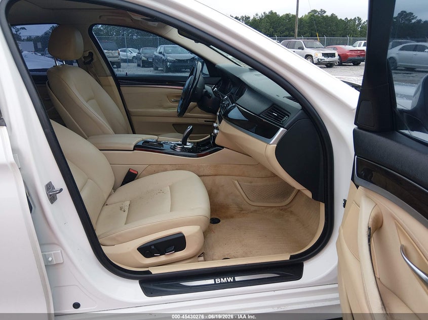 2015 BMW 5er VIN WBA5A5C50FD513920 IAAI salvage auction — FRONT END, Salvage Title, sold $1,500 on 2026-08-14 (photo 5)