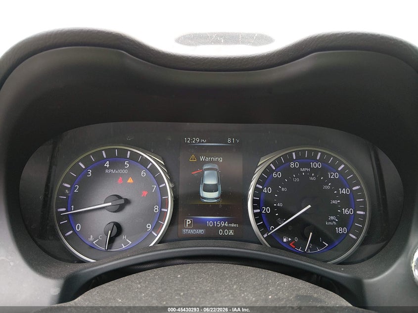 2014 Infiniti Q50 VIN JN1BV7AR9EM705172 IAAI salvage auction — FRONT & REAR, Salvage (New Jersey), sold $25 on 2026-07-27 (photo 7)