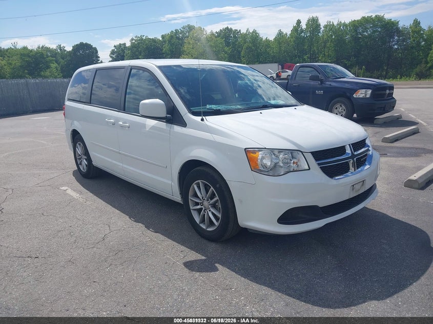 2016 Dodge Grand caravan VIN 2C4RDGBG9GR352167 IAAI salvage auction — NORMAL WEAR, Sf97 (Maryland), sold $11,600 on 2026-08-18 (photo 1)
