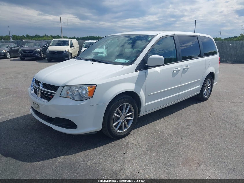2016 Dodge Grand caravan VIN 2C4RDGBG9GR352167 IAAI salvage auction — NORMAL WEAR, Sf97 (Maryland), sold $11,600 on 2026-08-18 (photo 2)